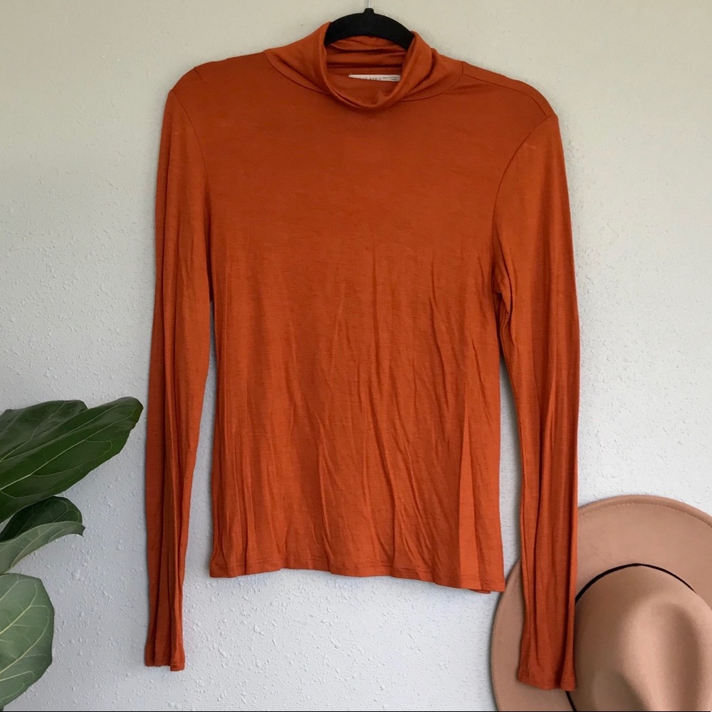 Active Basic Crop Turtle Neck